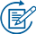 revision writing icon